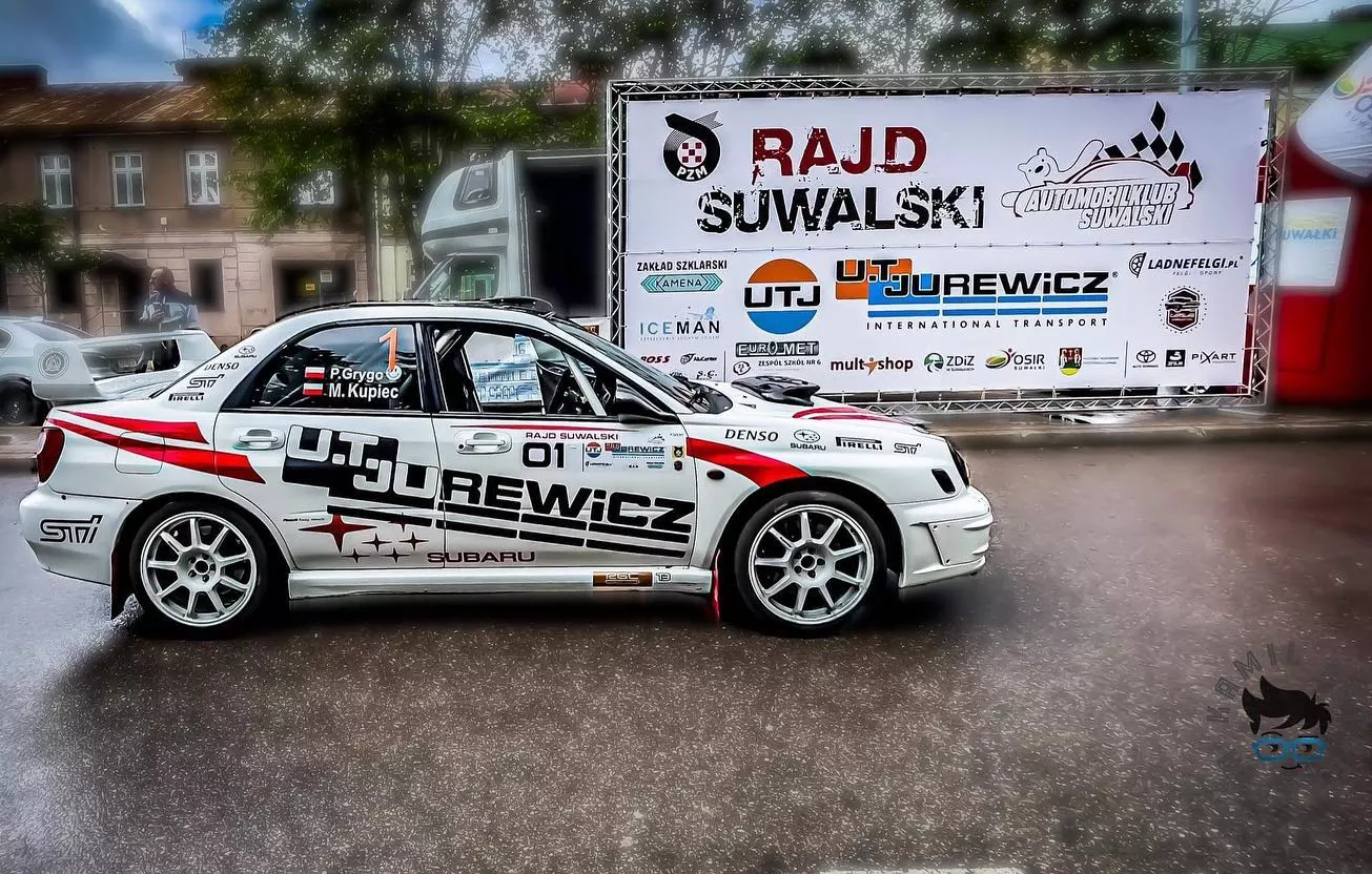 Το U. T. Jurewicz Suwałki Rally πραγματοποιήθηκε υπό την τιμητική αιγίδα του Δημάρχου Suwałki | LadneFelgi.pl