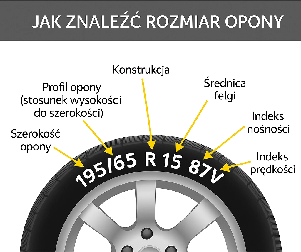 Rozmiar opony - jak go znalezc?