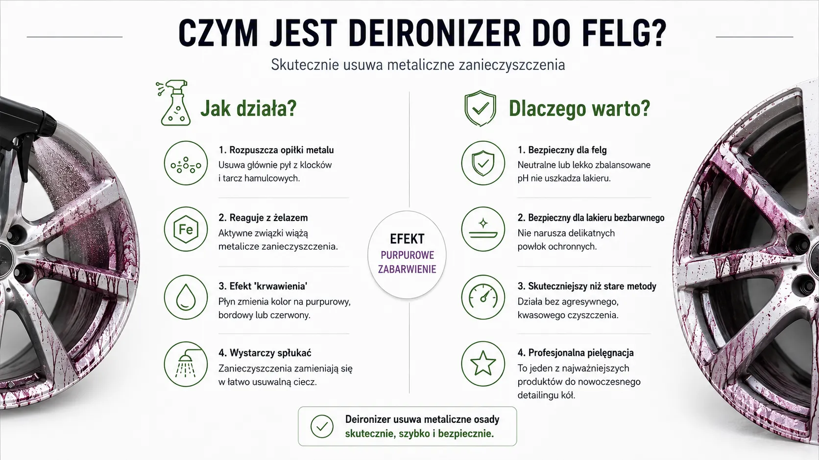 Czym jest deironizer do felg?