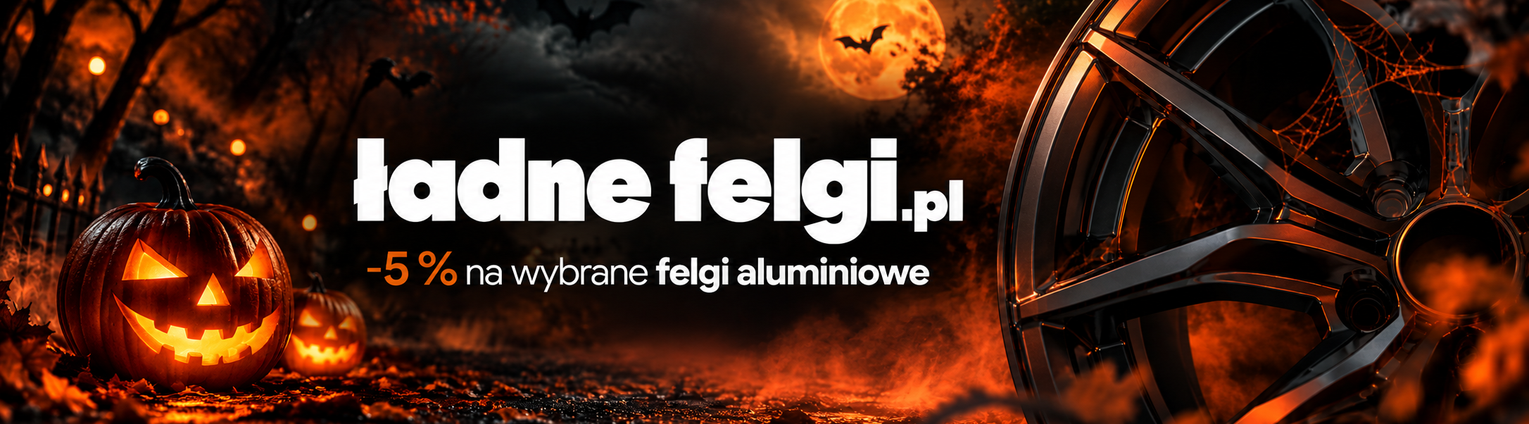 Halloweenowa promocja w LadneFelgi.pl