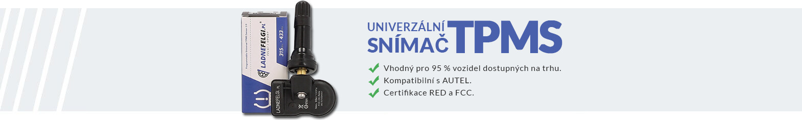 Gumový senzor TPMS Gumový senzor TPMS - LadneFelgi.pl