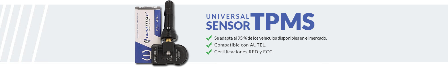 Sensor TPMS de Goma Sensor TPMS de Goma - LadneFelgi.pl
