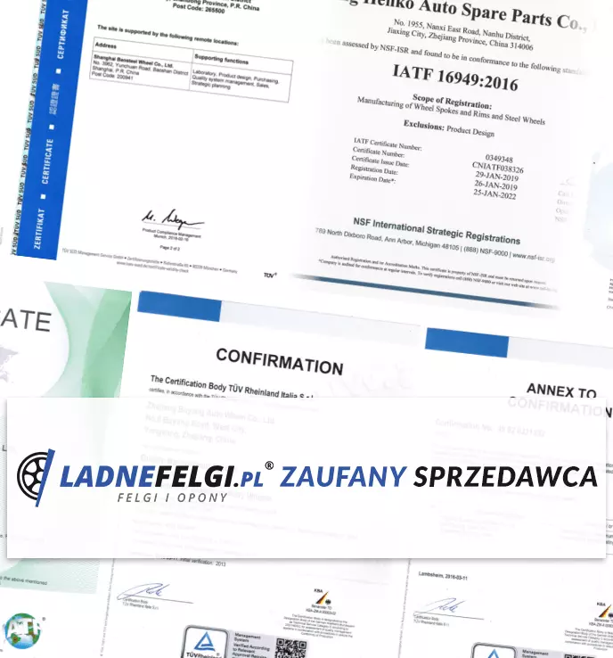 LadneFelgi.pl - un vendedor de confianza