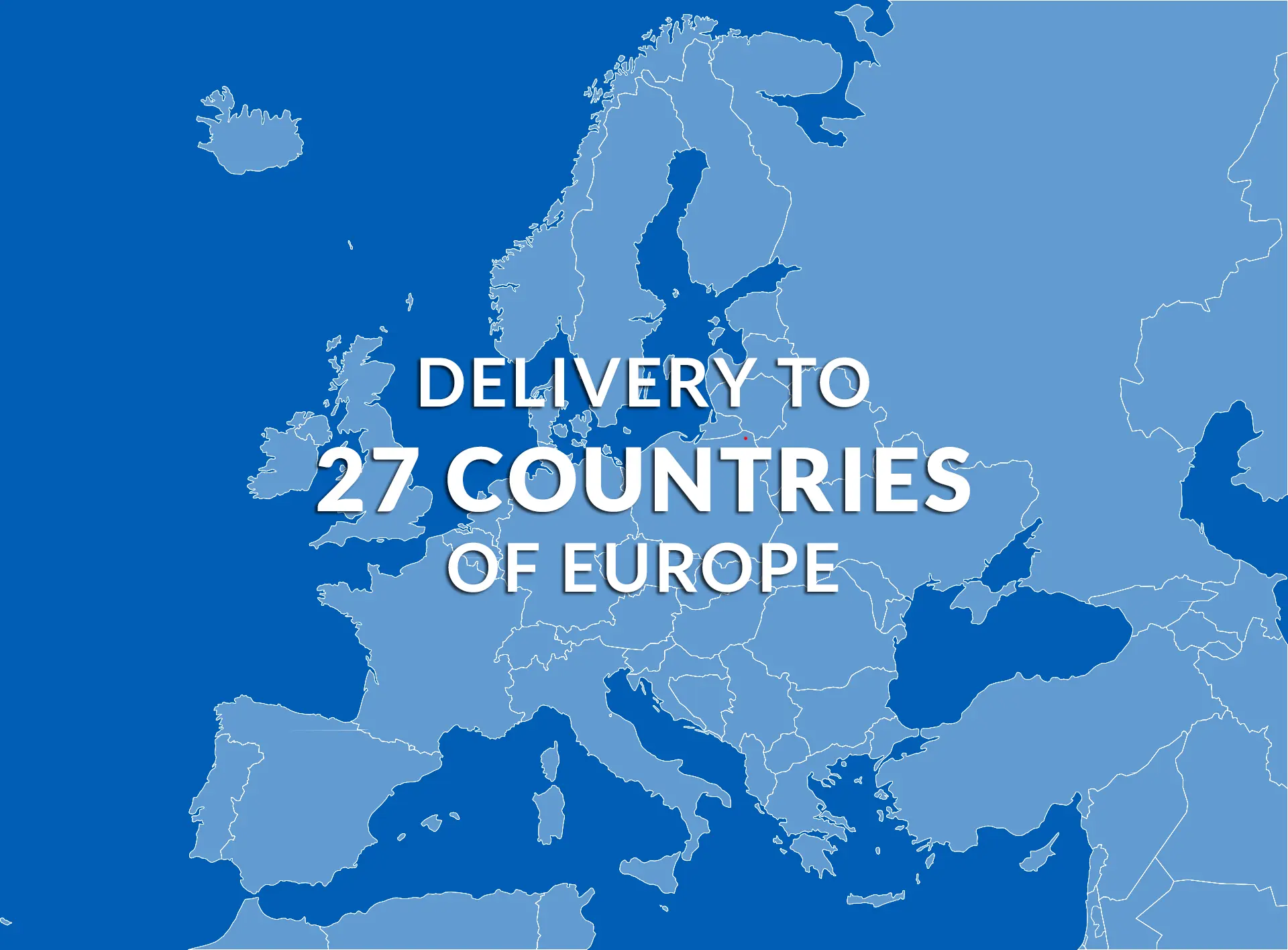We deliver rims to 27 European countries
