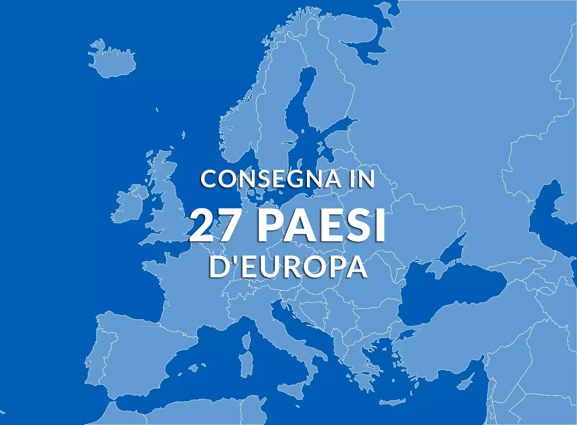 Consegniamo cerchi in 27 paesi europei