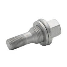 Vis de fixation M12x1,25 / 24mm / avec rondelle plate / galvanisée / K17