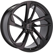 4x fekete felnik 22 5x112 AUDI RS4 RS5 RS6 RS7 SQ5 SQ7 Q7 Q8 SQ8 SQ8 e-tron - XE139 (IN5445)