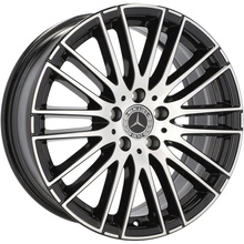 4x alu disky OE 18 zapadajú do MERCEDES A W176 W177 B W245 W246 W247 CLA C W204 W205 W206 - A2064014900