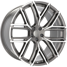 4x rims Hybrid Forged 22 for AUDI Q7 Q8 4M RS Q8 RS6 C7 S8 D4 SQ7 SQ8 Grafit - HF736