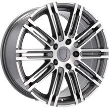 4x alu disky 21 4szt 10 zapadajú do PORSCHE Cayenne I E1 9PA II E2 92A Turbo S GTS E-Hybrid - B1026