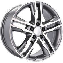 4x Джанти 17 VW включително за VOLKSWAGEN California Caravelle Multivan T6 Transporter 1250kg - BK424