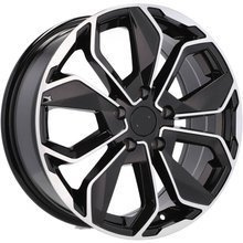 4x cerchi 17 tra l'altro a RENAULT Arkana Captur Clio Espace Fluence Grand Scenic Kangoo - B5296 (XFE164)
