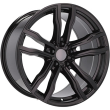 4x alu disky 20 5x120 zapadajú do BMW X5 E53 E70 F15 X6 E71 E72 F16 X4 F26 Čierne - DLJ588 (BY588)