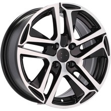 4x alu kola 17'' mezi jiným k PEUGEOT 206 207 208 307 3008 5008 Partner - PG534 (BK5516)