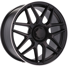 4x alu disky 22 zapadajú do MERCEDES G W460 W461 W463 W464 W465 Black AMG Style - B5318 (IN7040)