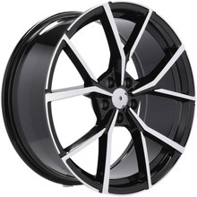 4x alu disky 17 zapadajú do VW Arteon Shooting Brake CC Tiguan Touran Cross Golf Passat - B5801 (FBX256)