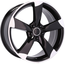 4x alu disky 19 Styl Rotor zapadajú do AUDI A5 8T 8F F5 A6 Allroad C8 A7 4G8 4K8 A8 D4 D5 - BK217