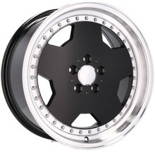 4x alu disky 18 zapadajú do MERCEDES AMG 190 W201 E W124 W210 W211 W212 Monoblock Rant - B5852