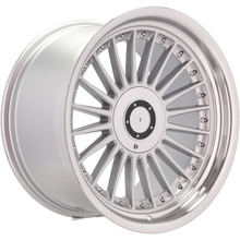 4x alu disky 18 zapadajú do BMW 5 E34 E39 E60 E61 7 E32 E38 E65 F0 X5 E53 E70 F15 X6 Alpina - B1803
