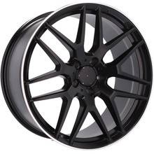 4x alu disky 22 5x112 zapadajú do MERCEDES EQE AMG X294 EQS V297 GL X166 X164 X167 - FE115 (L1622)