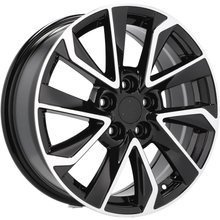 4x alu disky 18 zapadajú do TOYOTA Auris Avensis Camry C-HR Corolla Verso RAV4 Yaris Cross - B5463