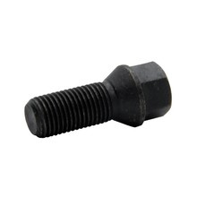 Șurub de montare M12x1,25 / 28mm / conic / negru / K17