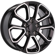 4x alu kola 18 5x127 mezi jiným k JEEP Grand Cherokee CHRYSLER Pacifica Towncountry Voyager - I5319