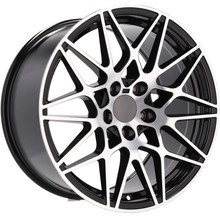 4x jantes 18'' s'intégrer dans BMW 3 E90 E91 E92 F30 F30 F34 4 5 F10 F11 - B5167