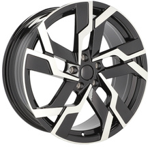 4x alu disky 19 zapadajú do SKODA Elroq Enyaq Karoq Kodiaq Octavia Scout Superb VW Passat - YF5696