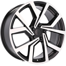 4x alu disky 17 zapadajú do VW Caddy Crossgolf Golf Jetta Passat Scirocco Sharan Tiguan - B1154 (FBX157)