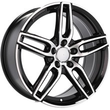 4x alu disky 18 zapadajú do MERCEDES A B C W204 W205 W206 E W213 C238 GLA X156 GLK X204 AMG - XE225 (BK5434)