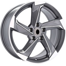 4x alu disky 17'' zapadajú do AUDI A3 8P 8Y 8V A4 b5 b6 b7 A6 c5 c7 c8 - B5185
