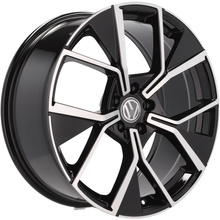 4x alu disky 20 zapadajú do VW Arteon Passat Golf Tiguan Touran Scirocco SKODA Karoq Superb - Y1196