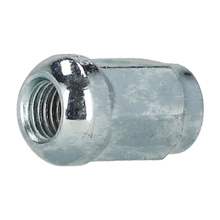 Fixing nut M12x1.5 / spherical / closed / galvanized / K19