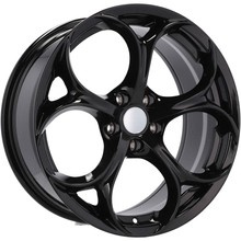 4x alu disky 17'' 5x110 zapadajú do ALFA ROMEO Giulietta 159 Spider Brera Giulia Stelvio - L1664
