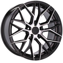 4x alu disky 18 zapadajú do VOLVO S40 S60 S90 V40 V60 XC40 XC60 XC70 XC90 FORD SMAX Kuga - HX035 (B5902)