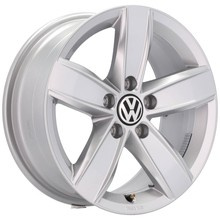 4x OEM alu kola mezi jiným k VW 16 TUV Caddy Golf 6 7 Passat b6 b7 Sharan T-ROC Tiguan Touran - 7N0071496C