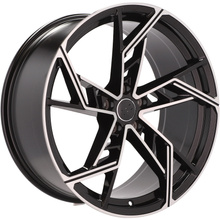4x alu kola 18 mezi jiným k AUDI A3 8P 8V A4 B6 B7 B8 B9 A6 C6 C7 Q2 GA Q3 Q4 Q5 ABT Style - I5611