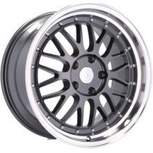 4x ráfky 17 mezi jiným k BMW 2 F22 3 E36 E46 E90 E92 F30 F31 4 F32 X1 E84 Styl BBS LM - A1025