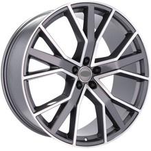 4x alu disky 18 Hybrid Forged zapadajú do AUDI A3 A4 B6 B7 B8 B9 A6 C6 C7 A8 D3 D4 Q2 Q3 Q5 - B5131 (FBX133)