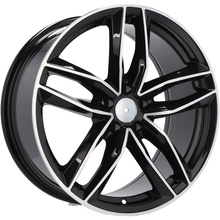 4x alu disky 17 zapadajú do AUDI A3 Allstreet 8Y 8P 8V A4 B6 B7 B8 B9 A6 C6 C7 C8 Q2 Q3 Q5 - BK690