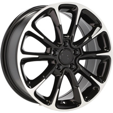 4x alu disky 17 zapadajú do FIAT 500X ALFA ROMEO 159 Brera JEEP Compass Cherokee Renegade - Y1281