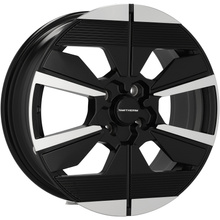 4x alloy wheels 17 for PEUGEOT 3008 II P84 III P64 308 II T9 III P5 407 408 III P54 5008 II T87 III P67 508 I W23 II R83 RXH 605 phase2 607 YF6158