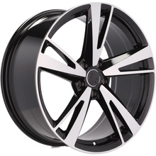 4x alu disky 19 zapadajú do AUDI A4 B6 B7 B8 B9 A6 C6 C7 C8 Q2 GA Q3 8U F3 Sline Hybrid - I5553