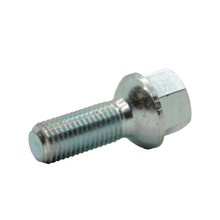 Fixing screw M15x1.25 / 35mm / sphere / galvanized / K17