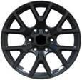 4x Алуминиеви джанти 18 включително за VW Amarok II NF FORD Ranger III P375 IV V P703 Bronco VI U725 HYUNDAI H300 TQ NISSAN Titan XD Armada III B5884A