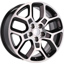 4x alu disky 17 zapadajú do JEEP Renegade Cherokee KL Compass MP OPEL Vectra C SAAB 9-3 9-5 - TL0460