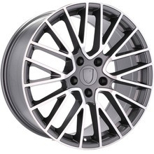 4x alu disky 22 5x130 zapadajú do PORSCHE Cayenne II E2 92A Turbo S Hybrid GTS - FE179