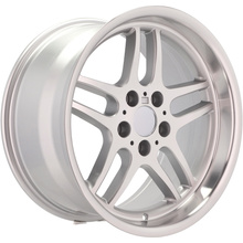 4x ráfiky 17 8+9 zapadajú do BMW 3 E36 E46 5 E39 E60 E61 7 E38 E65 E66 E67 E68 z Rantem - A5913