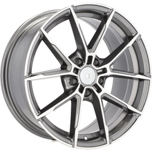 4x alu disky 17 zapadajú do BMW 2 G42 3 G20 G21 4 G22 G23 G26 5 G30 G31 6 GT G32 7 G12 G11 - B5601 (D1740)